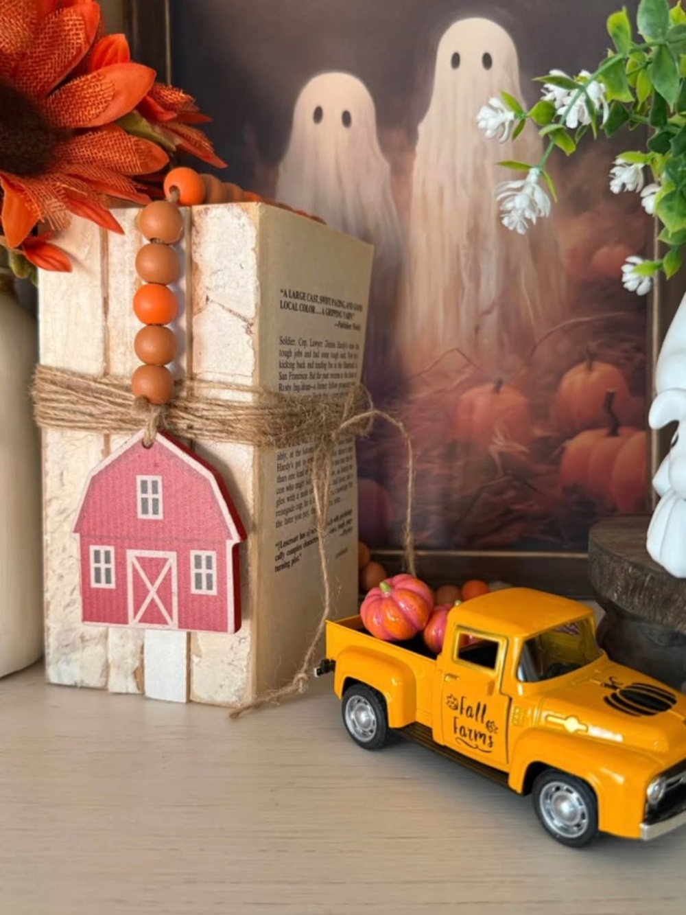 Farmhouse Fall Decor Set of 4